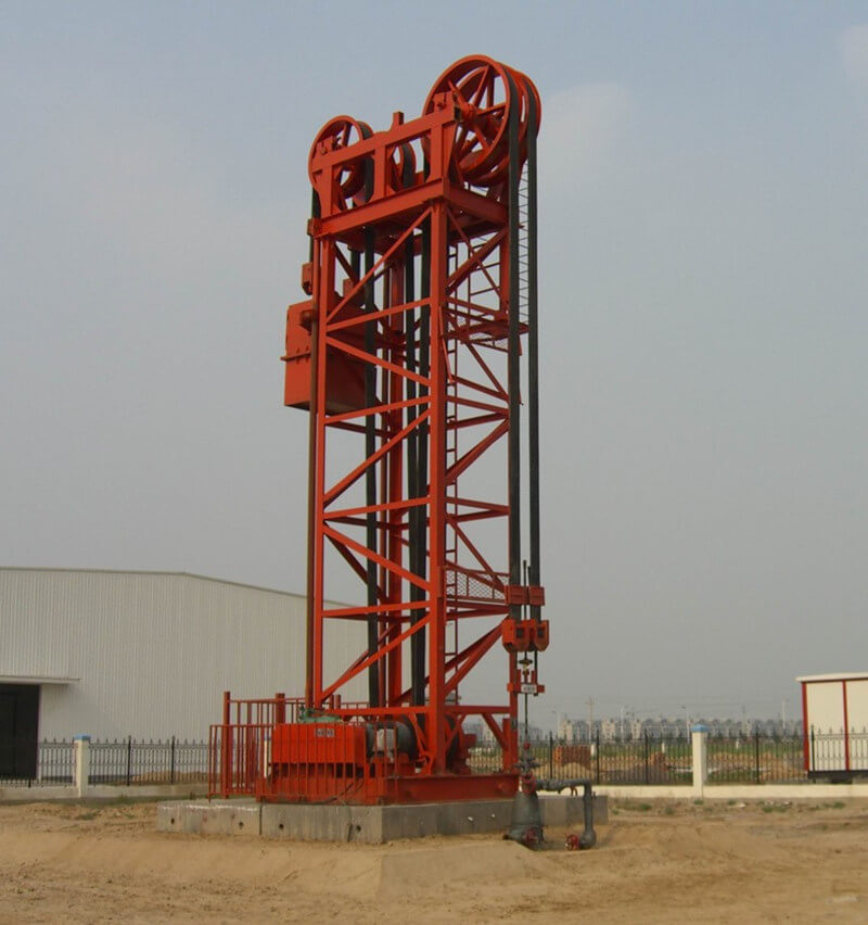 motor reversing tower pumping unit