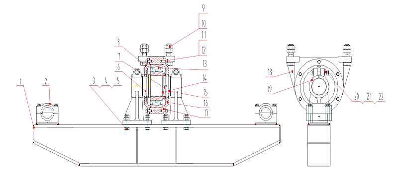 pump jack equalizer bearing assembly